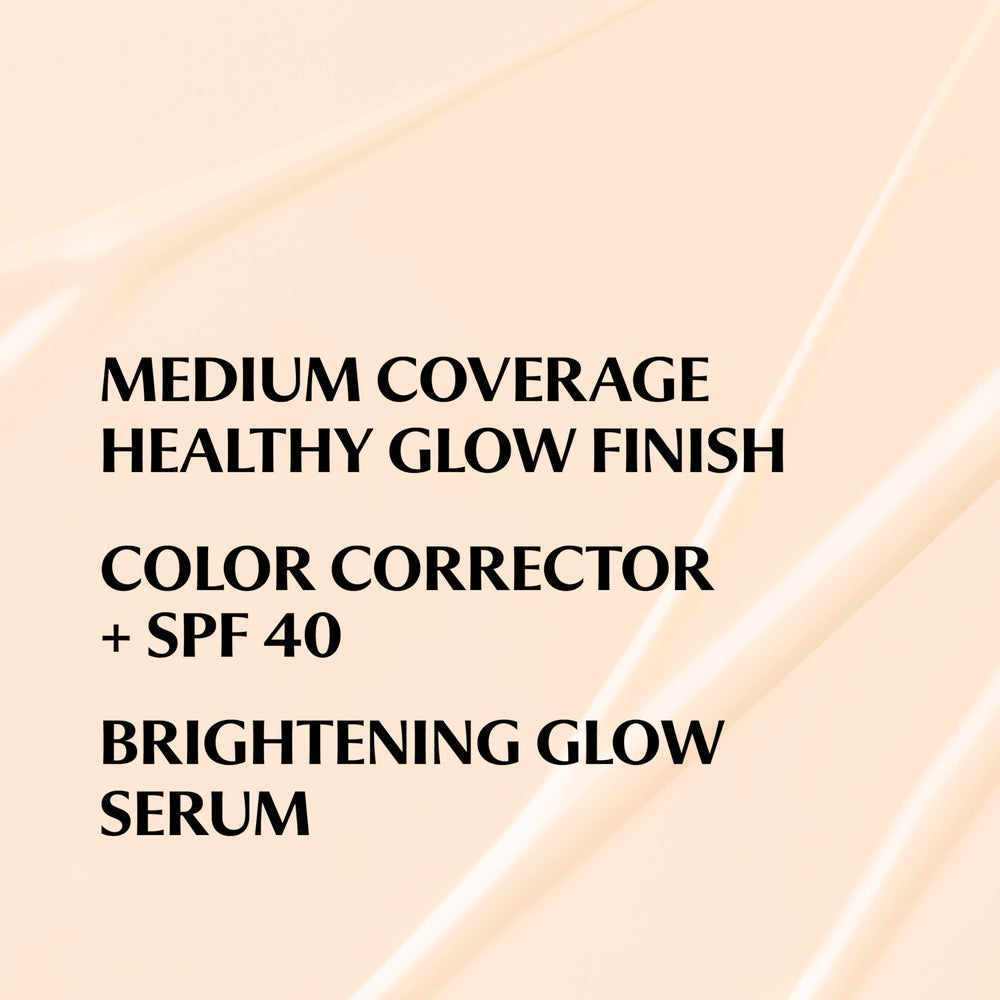 IT Cosmetics CC+ Nude Glow application using brush for buffed, even coverage.