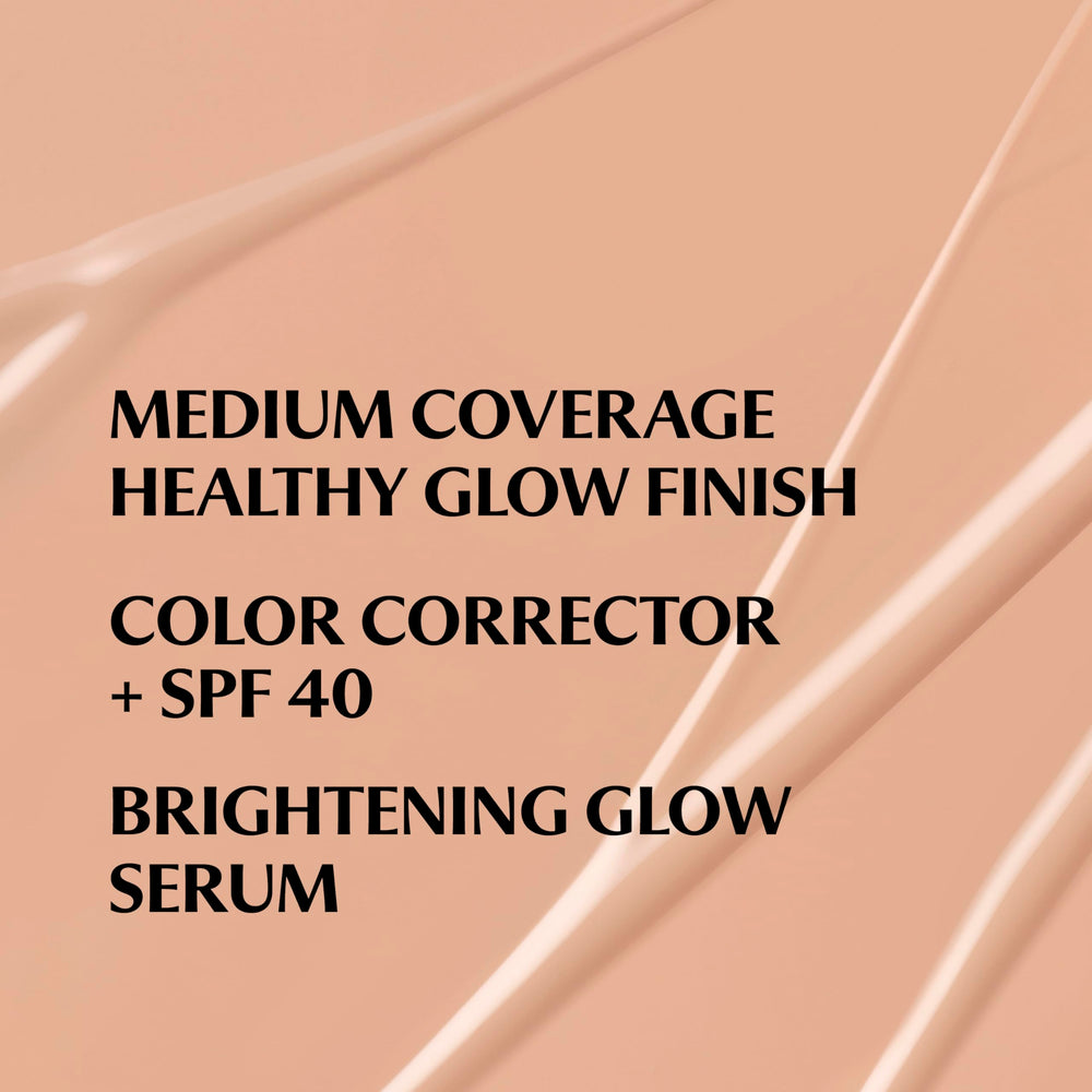IT Cosmetics CC+ Nude Glow applied with brush for seamless blend.