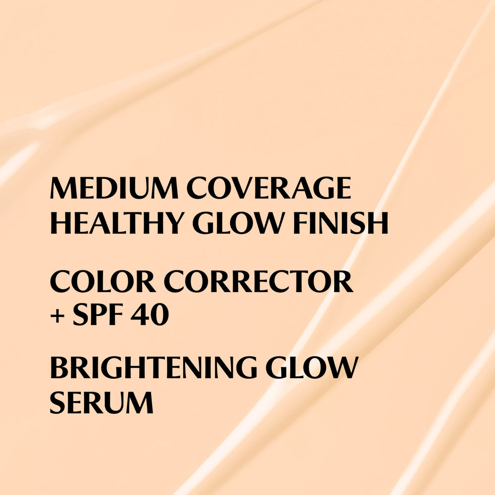 IT Cosmetics CC+ Nude Glow application with brush for even coverage