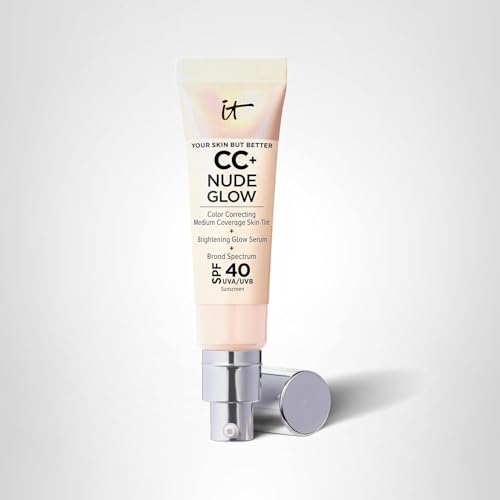 IT Cosmetics Nude Glow helps even tone and brighten complexion