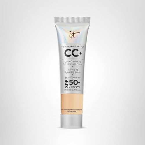 IT Cosmetics CC+ Cream camera ready finish hints at luminous natural look