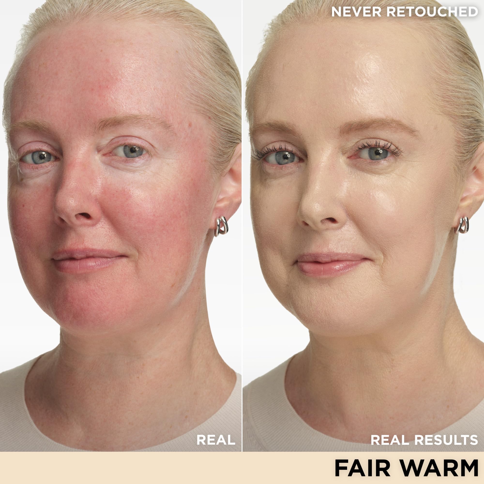 Creamy texture swirl of IT Cosmetics CC+ Cream Fair Warm