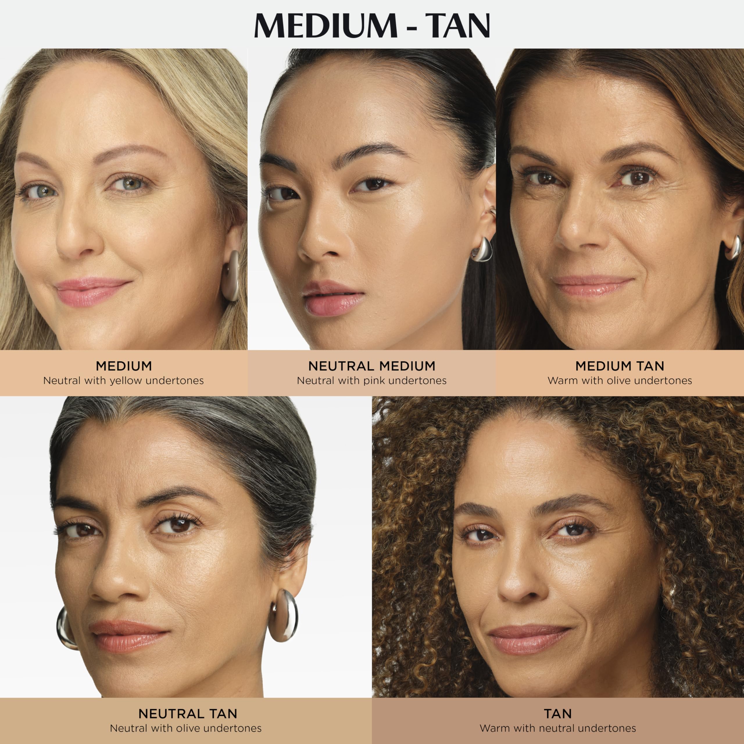 IT Cosmetics CC+ Cream Illumination Medium Tan brush blend ready for seamless application.