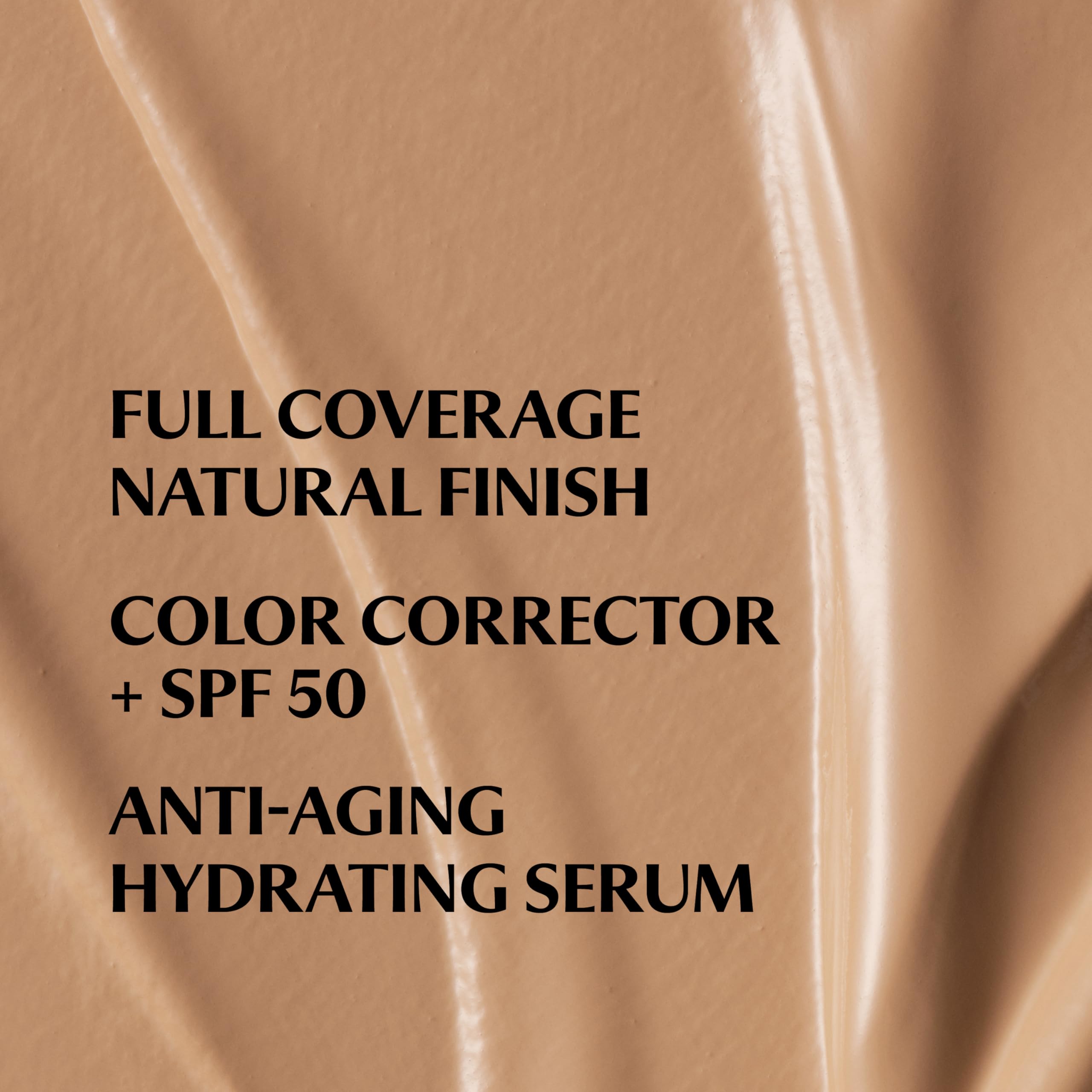 IT Cosmetics CC+ Cream Tan application on brush for seamless blend.