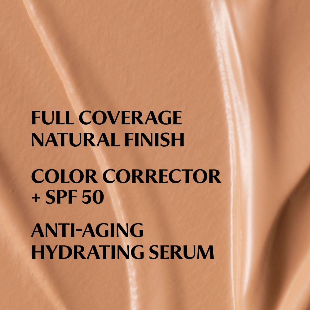 IT Cosmetics CC+ Cream Tan application on brush for seamless blend.
