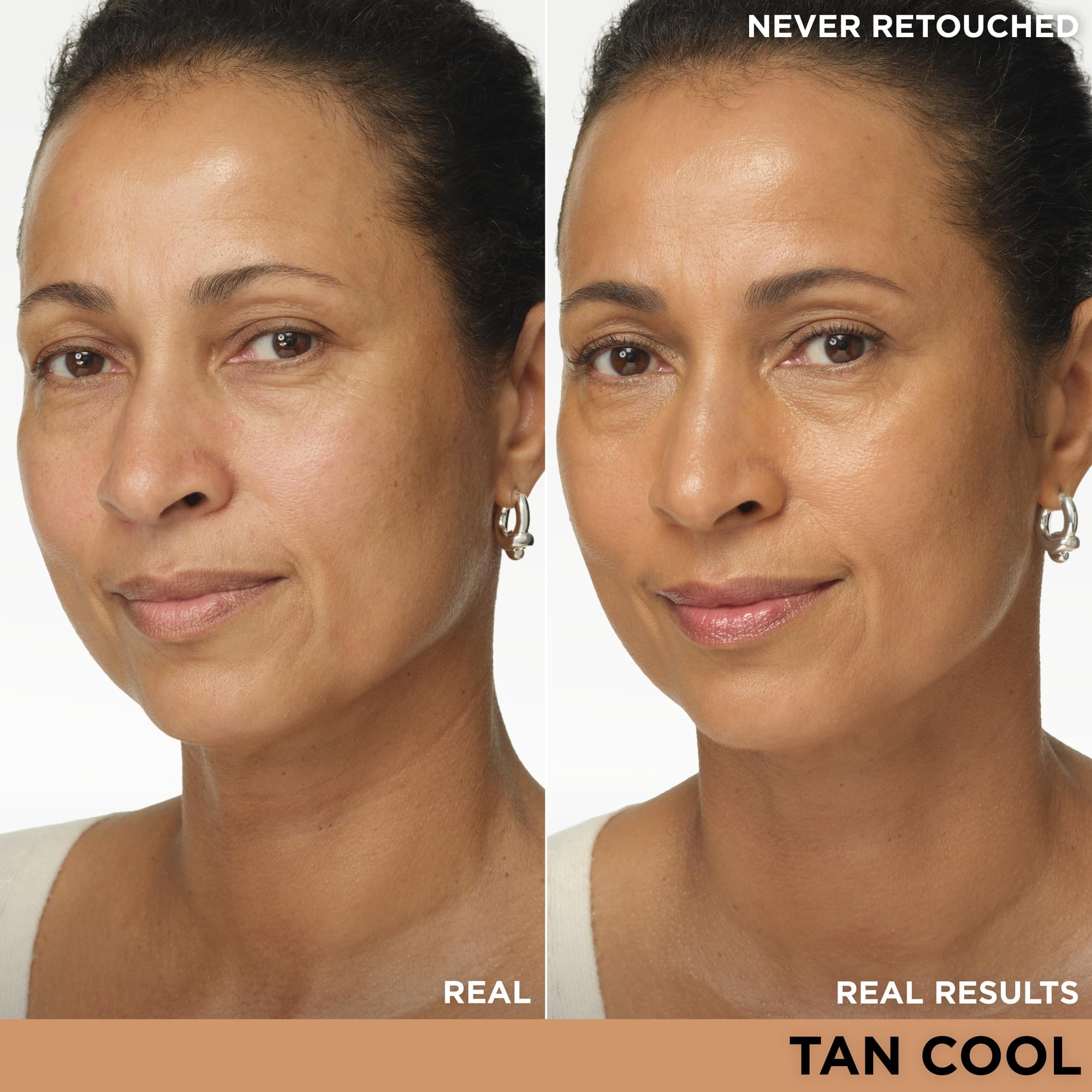 IT Cosmetics CC+ Cream Tan Cool pump for easy, buildable coverage