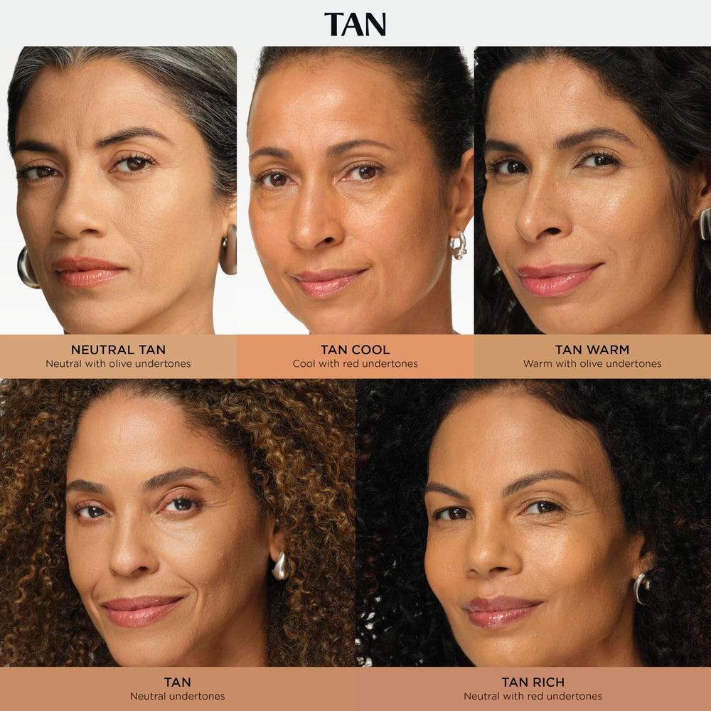 IT Cosmetics CC+ Cream Tan Warm application on skin for even complexion