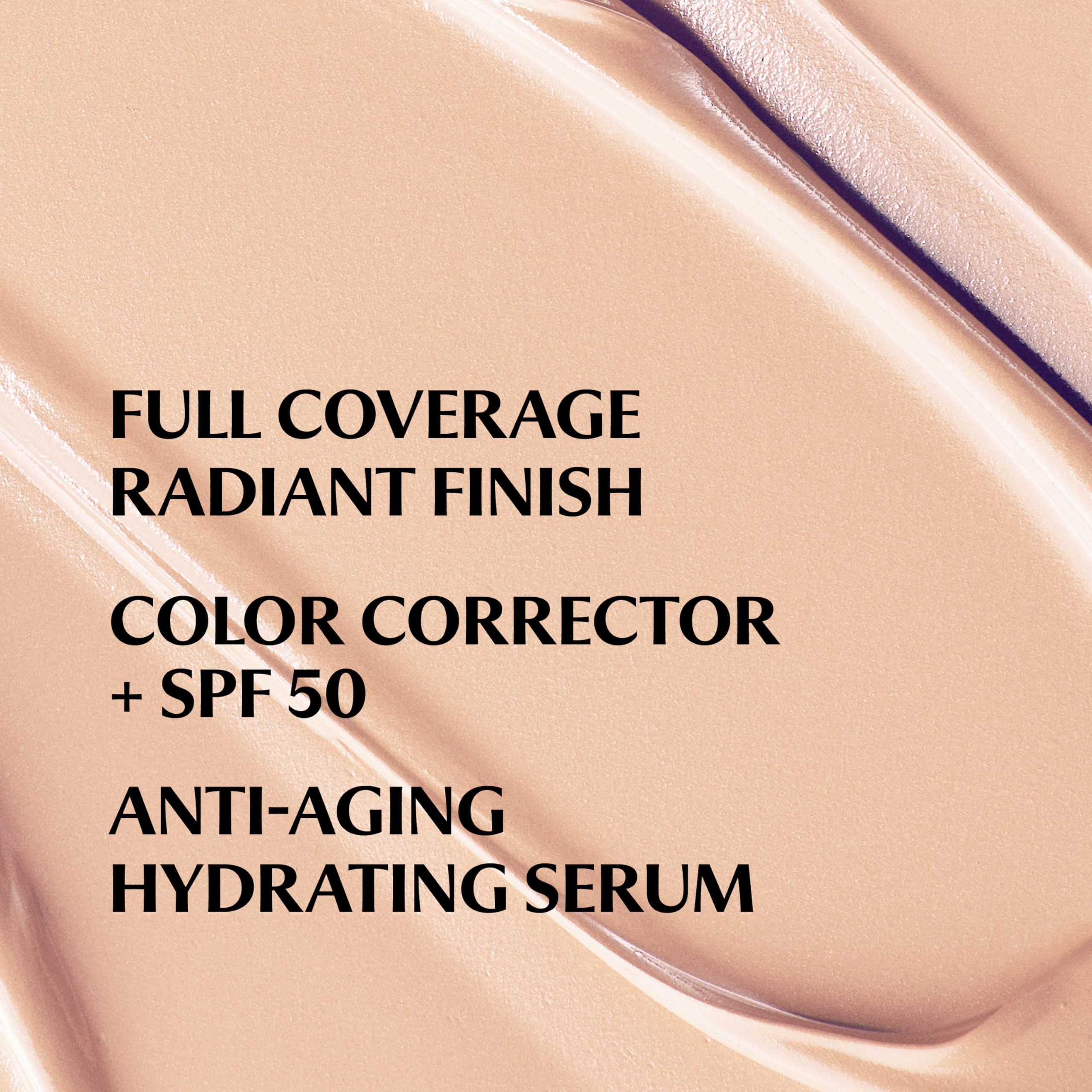 Blending with complexion brush creates smooth, full-coverage look.