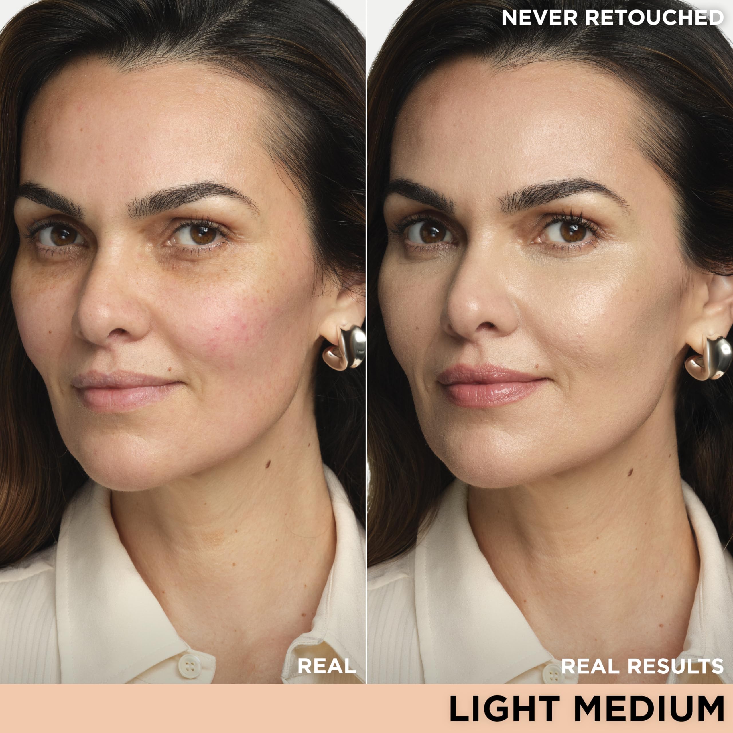Close-up of pump dispensing IT Cosmetics CC+ Illumination for seamless coverage.