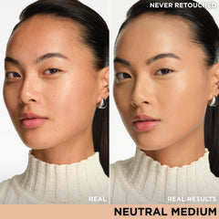IT Cosmetics CC+ Illumination pump demonstrates easy, controlled application for buildable coverage.