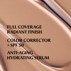 IT Cosmetics CC+ Illumination Tan swatches reveal buildable coverage for natural glow.