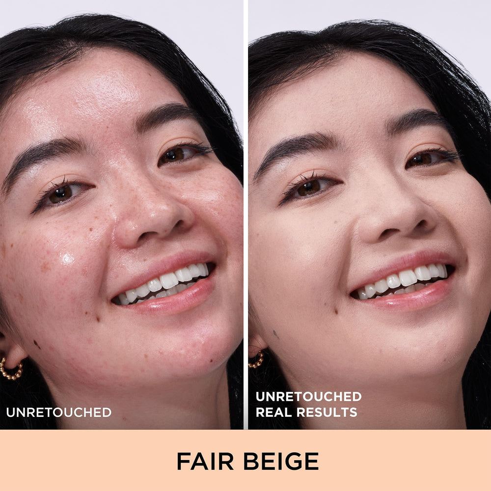 IT Cosmetics CC+ Natural Matte fair beige swatches show color correction