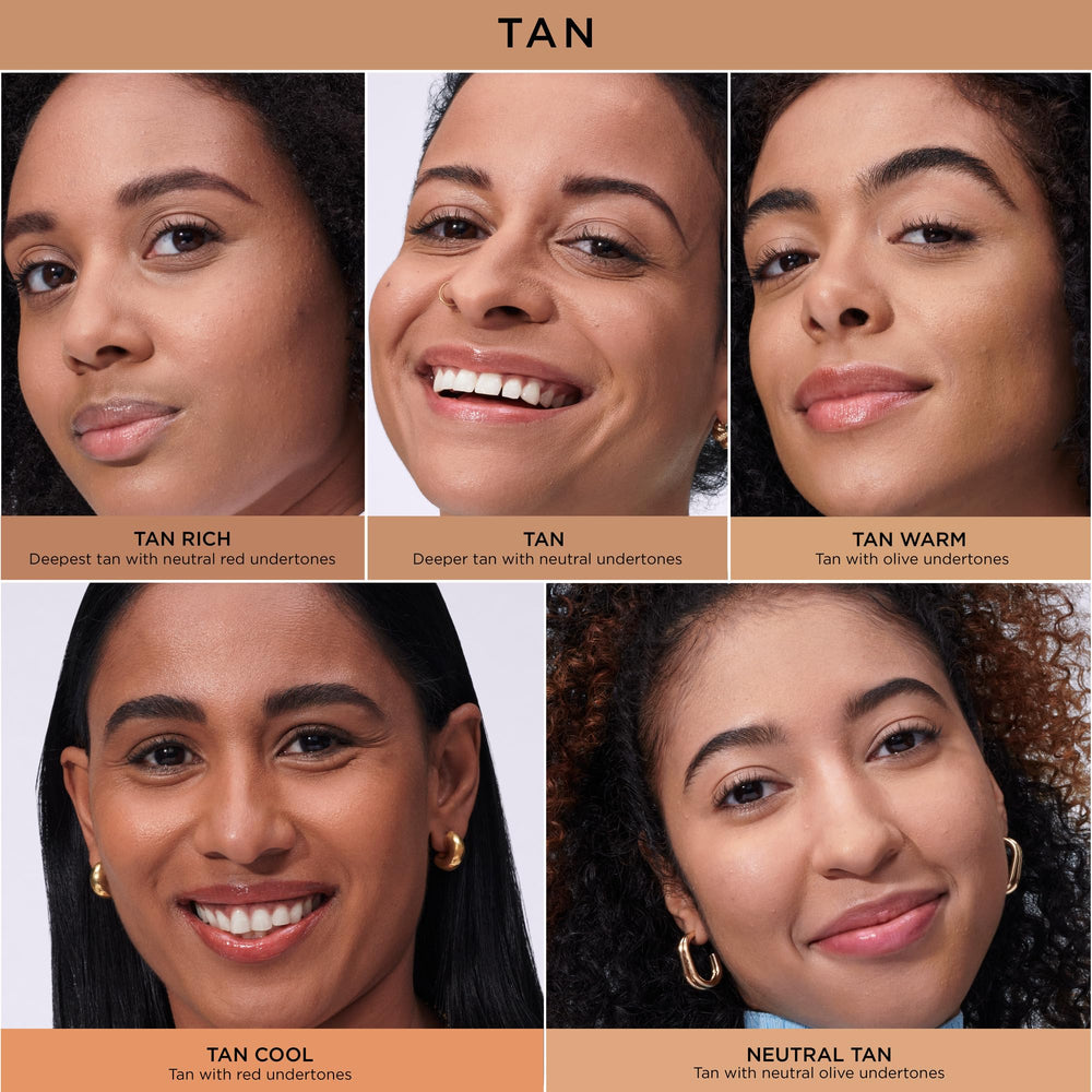 Air Licium blurring feature on IT Cosmetics CC+ Natural Matte packaging minimizes visible pores.