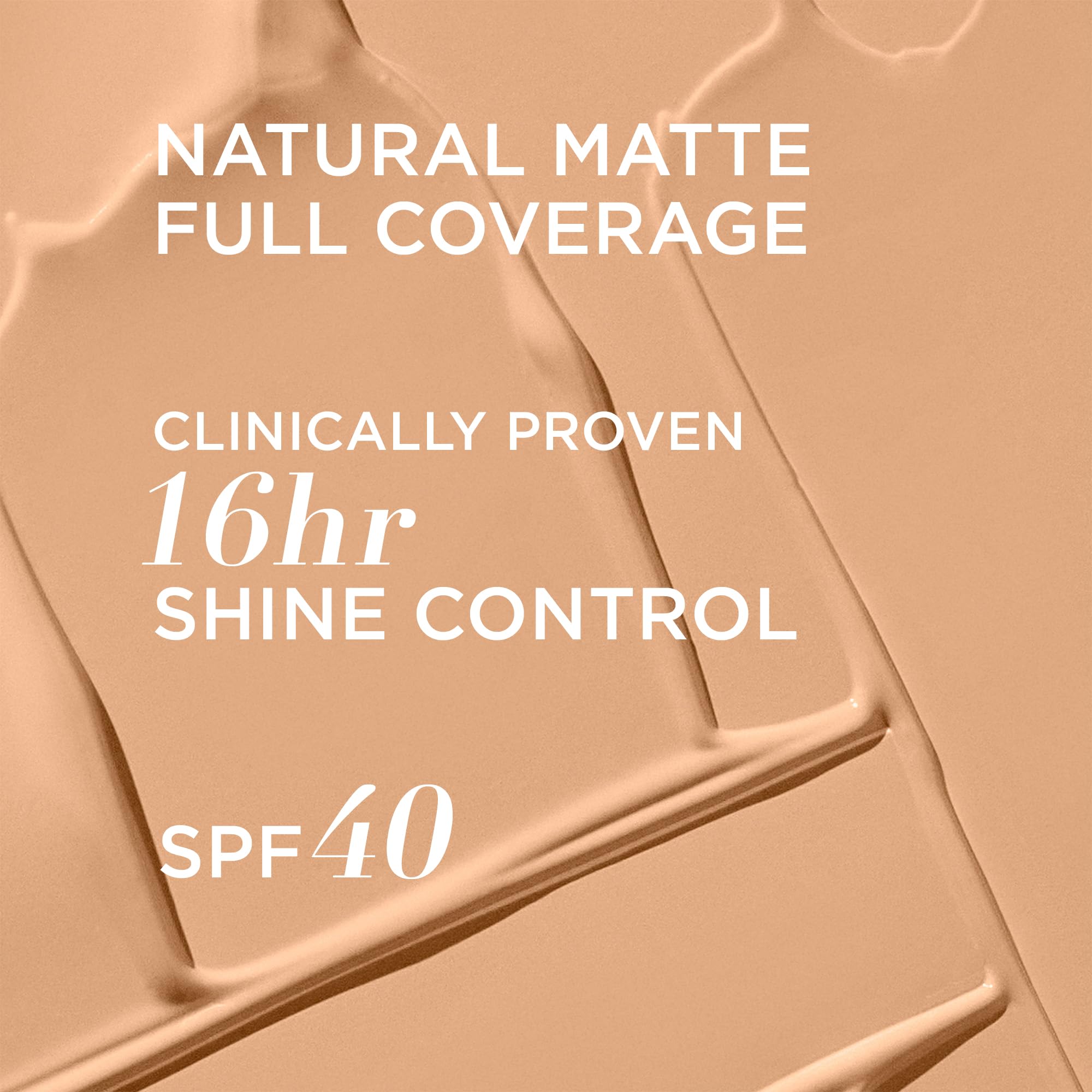 IT Cosmetics CC+ Natural Matte close-up highlights pores blurred for a smoother skin texture.
