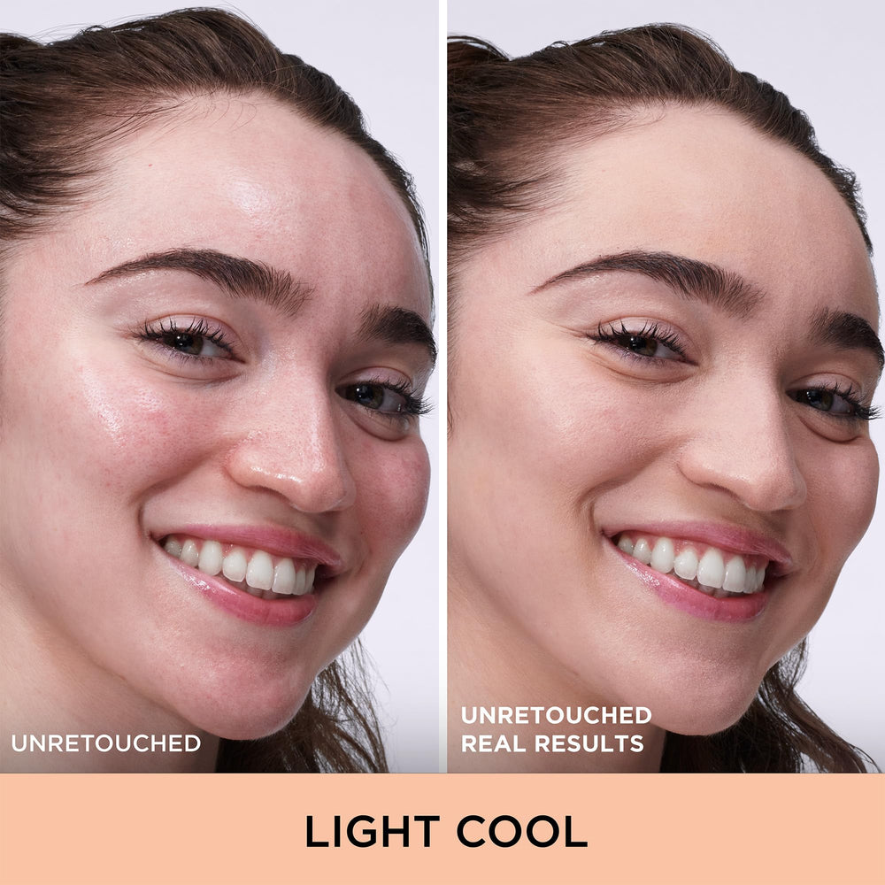 IT Cosmetics CC+ Cream Natural Matte swatch on skin demonstrating full coverage and color correction