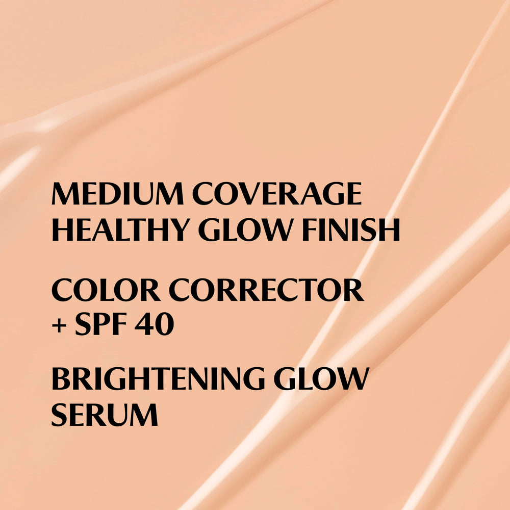IT Cosmetics CC+ Nude Glow swatch on arm shows luminous medium coverage.