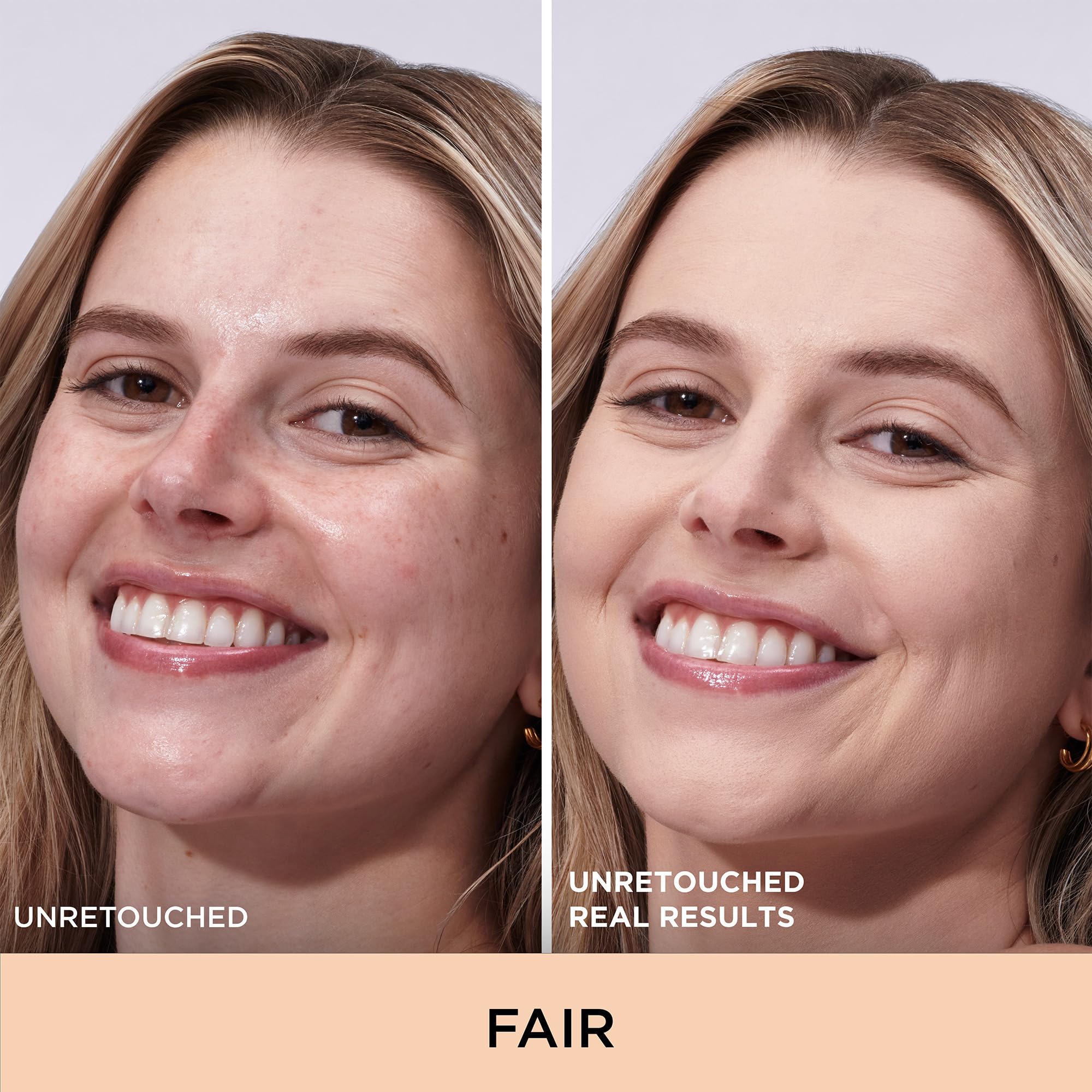 IT Cosmetics CC+ Cream Natural Matte swirl texture showing pore-blurring finish.
