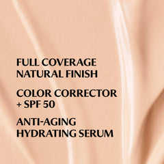 IT Cosmetics CC+ Cream Travel swatches in Light Neutral to show color-correcting tone.