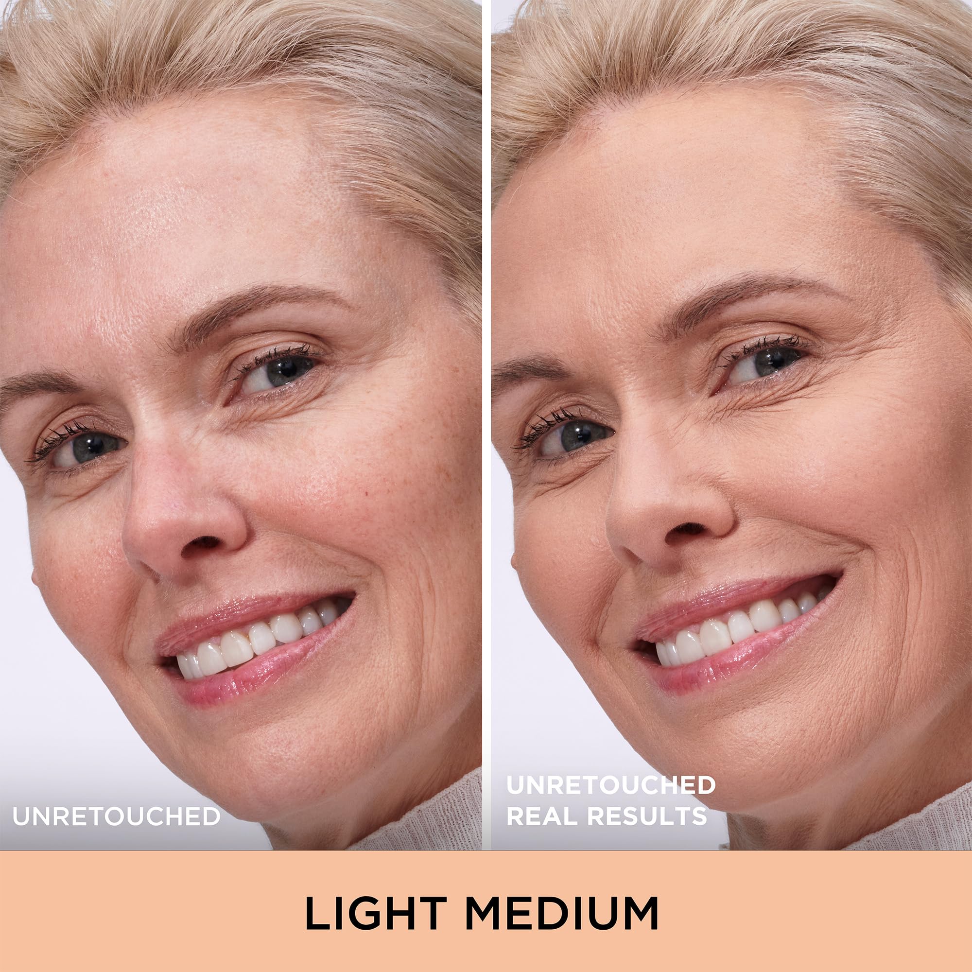 IT Cosmetics CC+ Natural Matte swatches on arm highlight color-corrected, balanced skin
