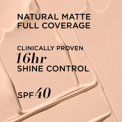 IT Cosmetics CC+ Natural Matte SPF 40 bottle highlights sun protection