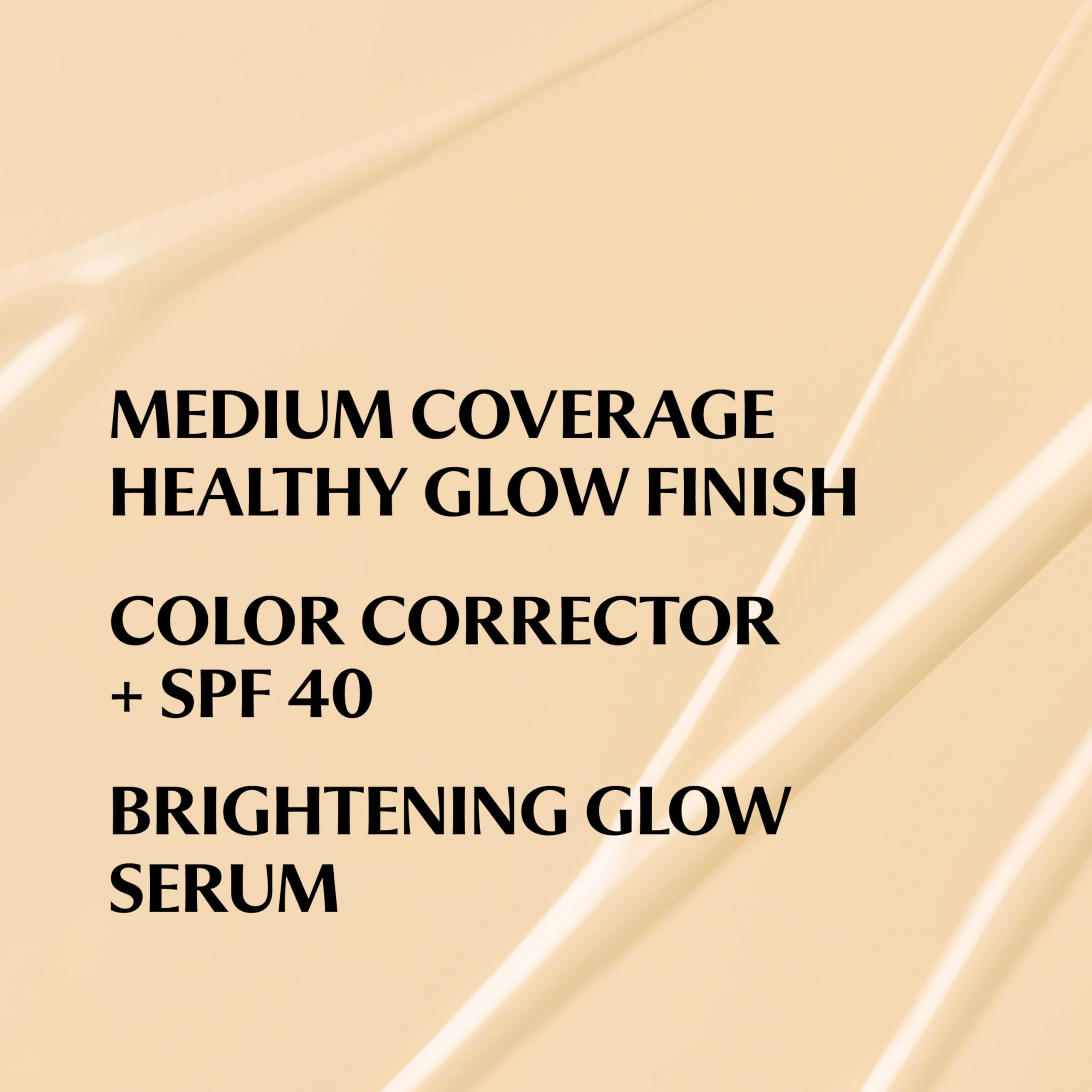 IT Cosmetics CC+ Nude Glow fair swirls on skin showing glow