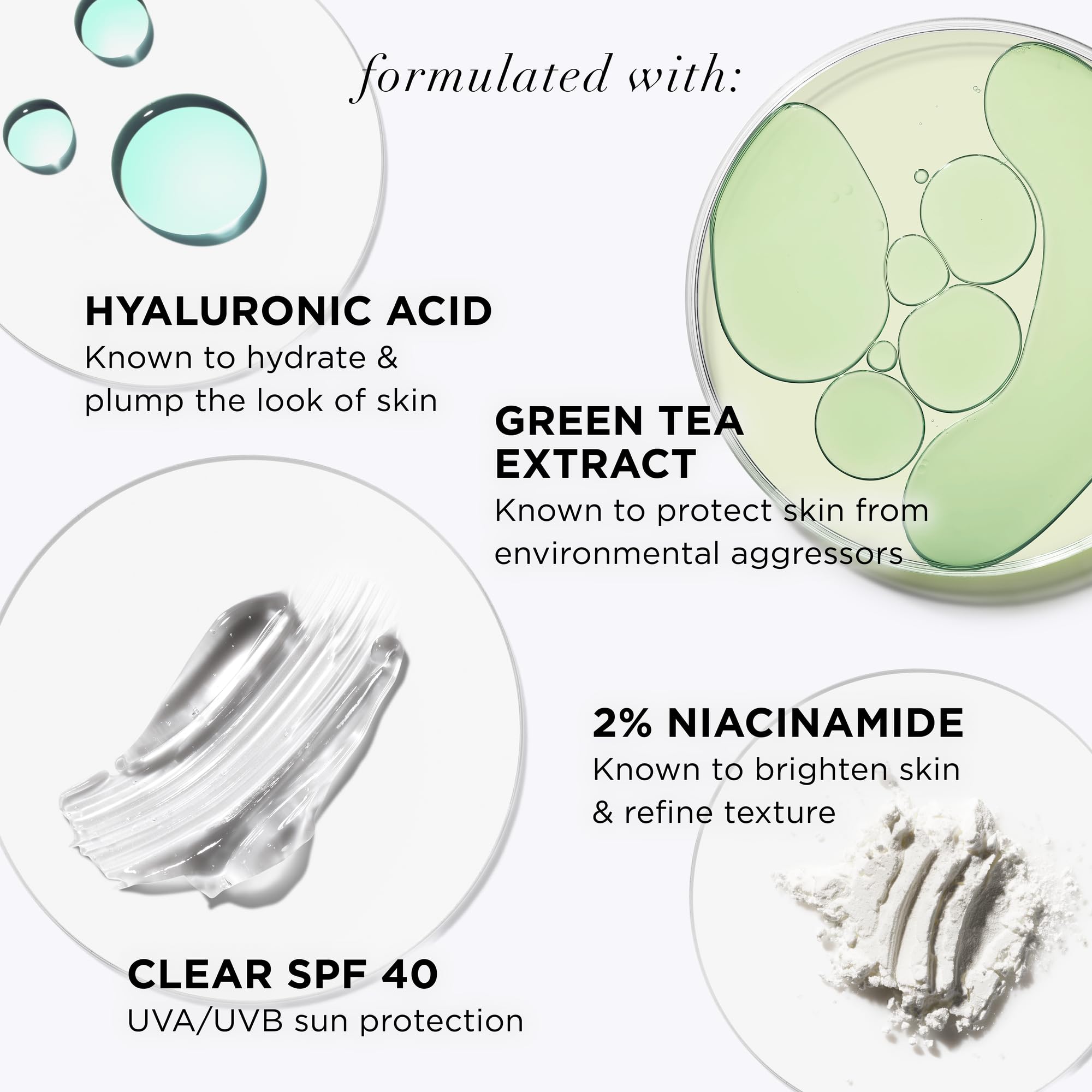 IT Cosmetics CC+ Nude Glow green tea extract helps guard against environmental stressors.