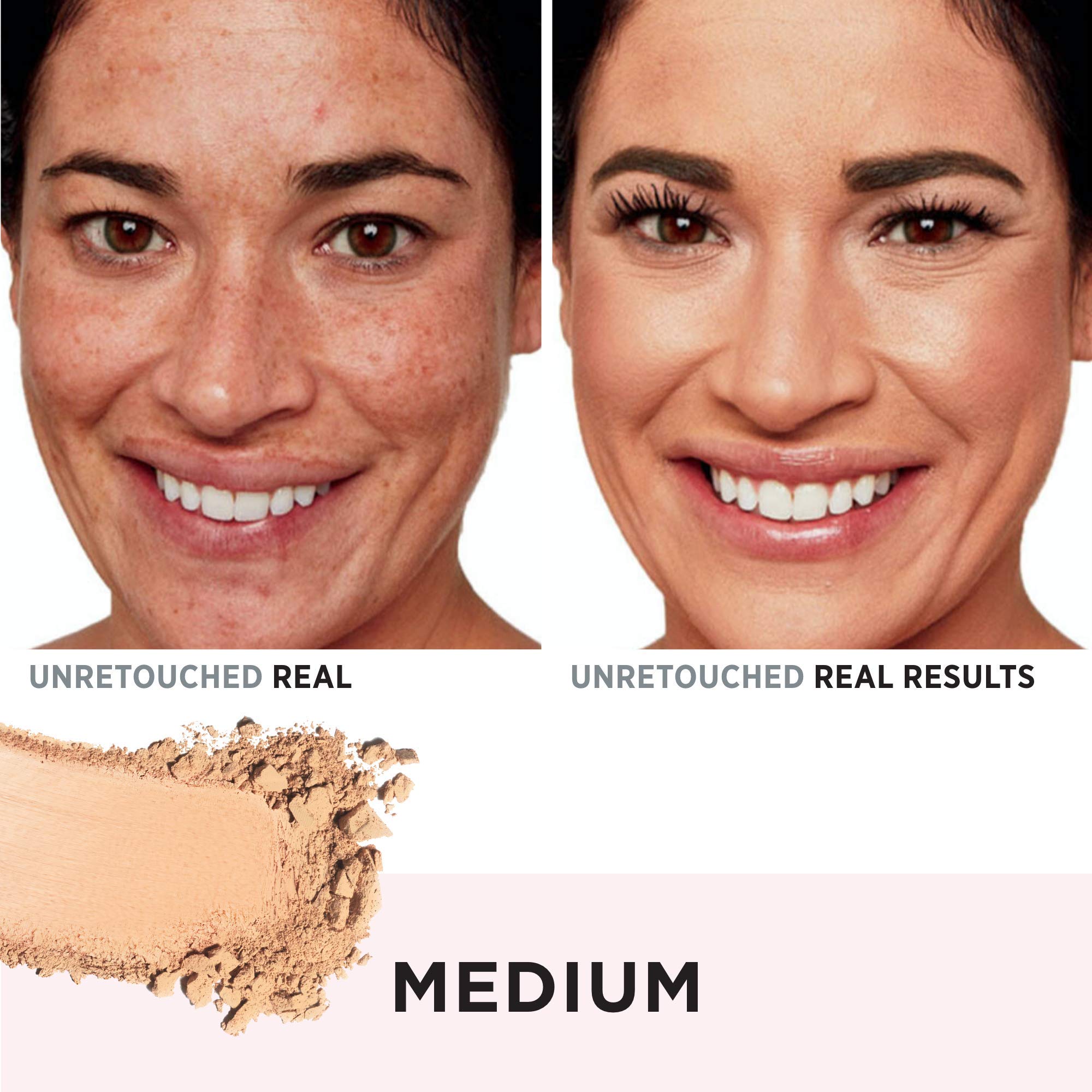 IT Cosmetics CC+ Airbrush powder close-up highlights soft texture.