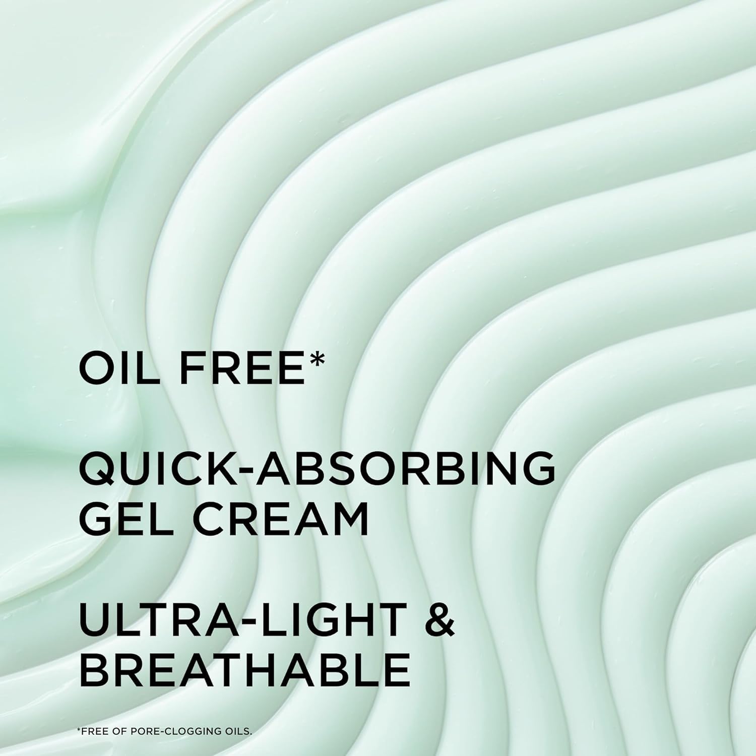 IT Cosmetics Confidence in a Gel Cream texture swirl shows quick-absorbing gel-cream feel.