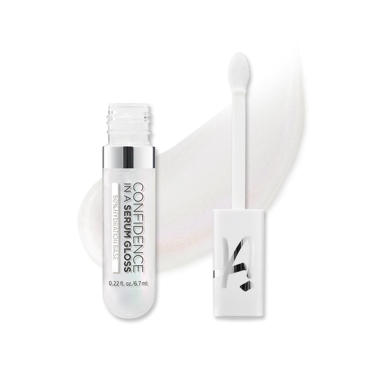 It Cosmetics Confidence in a Serum Lip Gloss petal applicator delivers effortless hydration.