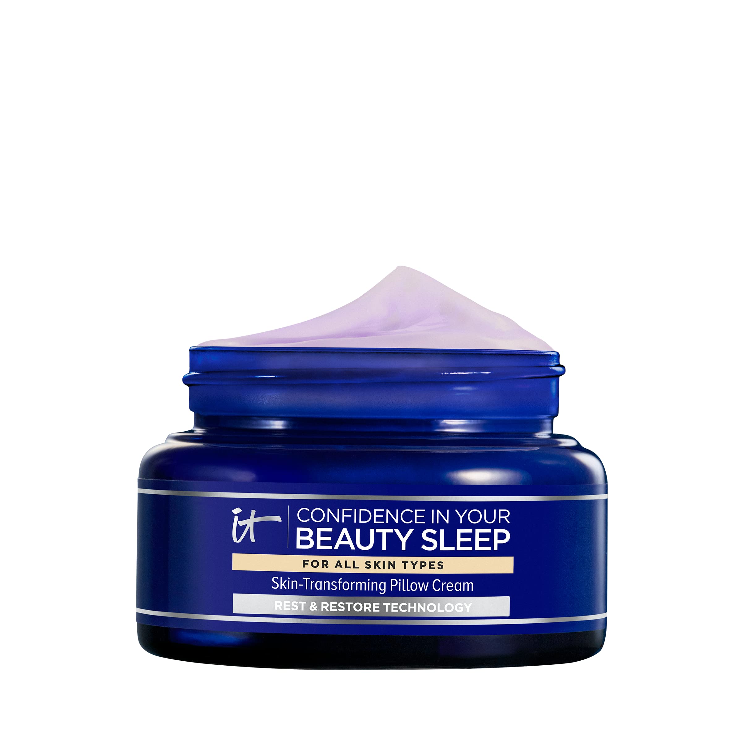 IT Cosmetics Confidence in Your Beauty Sleep bottle pour for overnight hydration