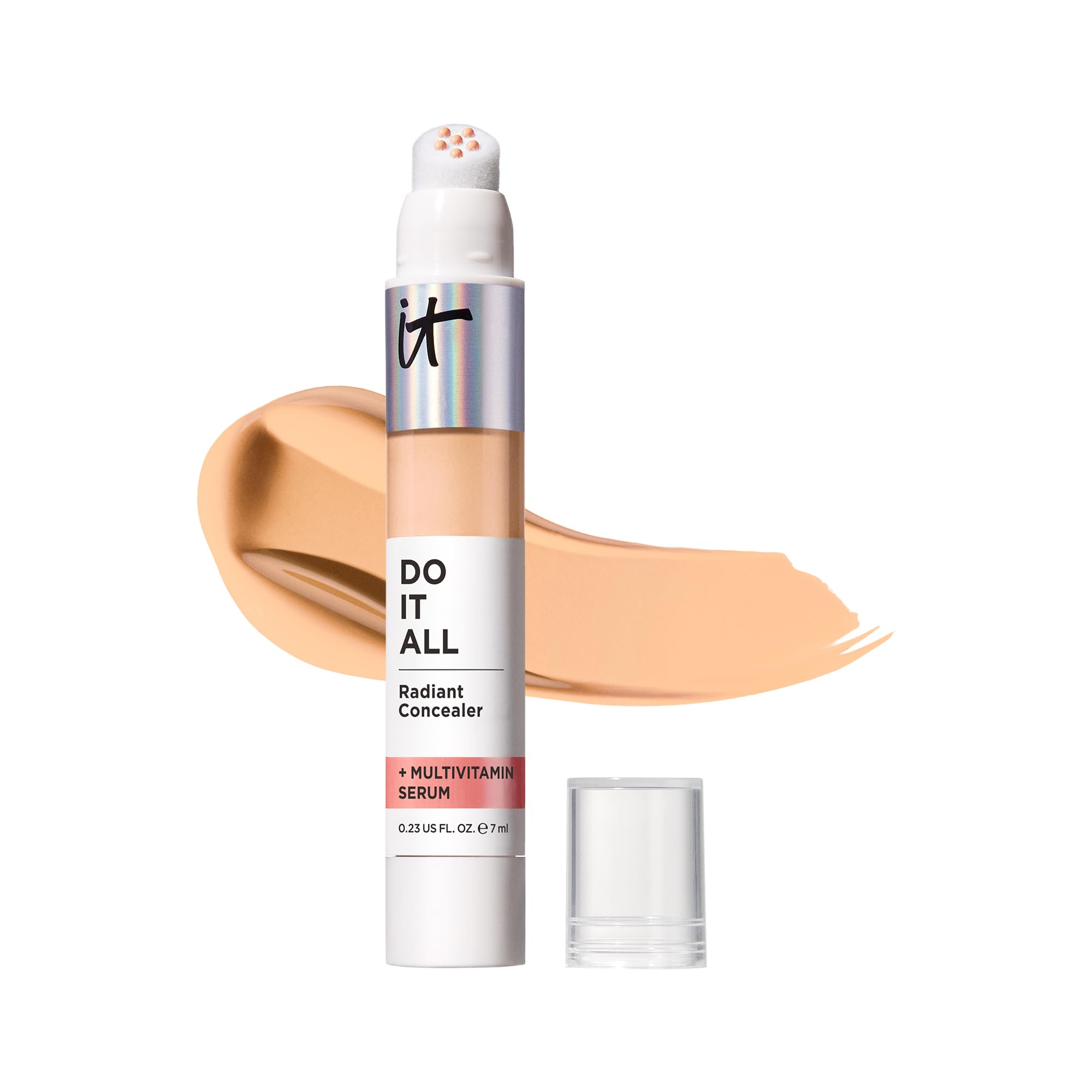 IT Cosmetics Do It All Radiant Concealer, 1-click spot conceal for precise under-eye coverage.