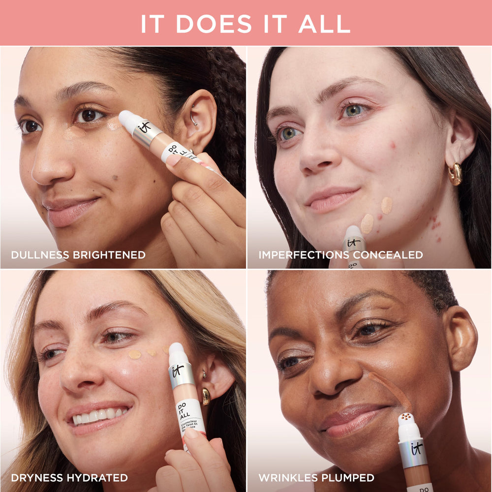 IT Cosmetics Do It All Radiant Concealer with niacinamide for even texture