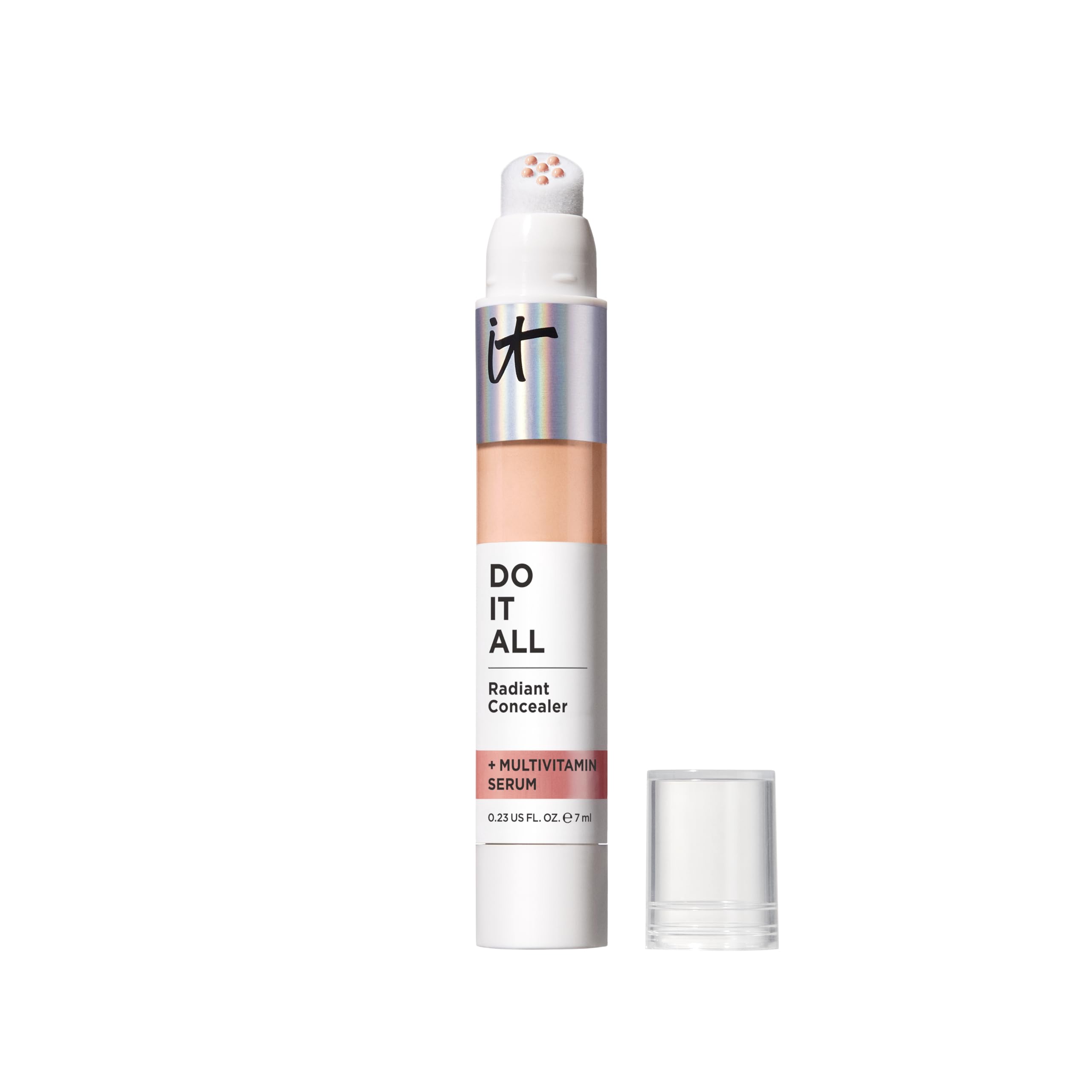 IT Cosmetics Do It All Radiant Concealer tube and applicator for precise spot coverage.