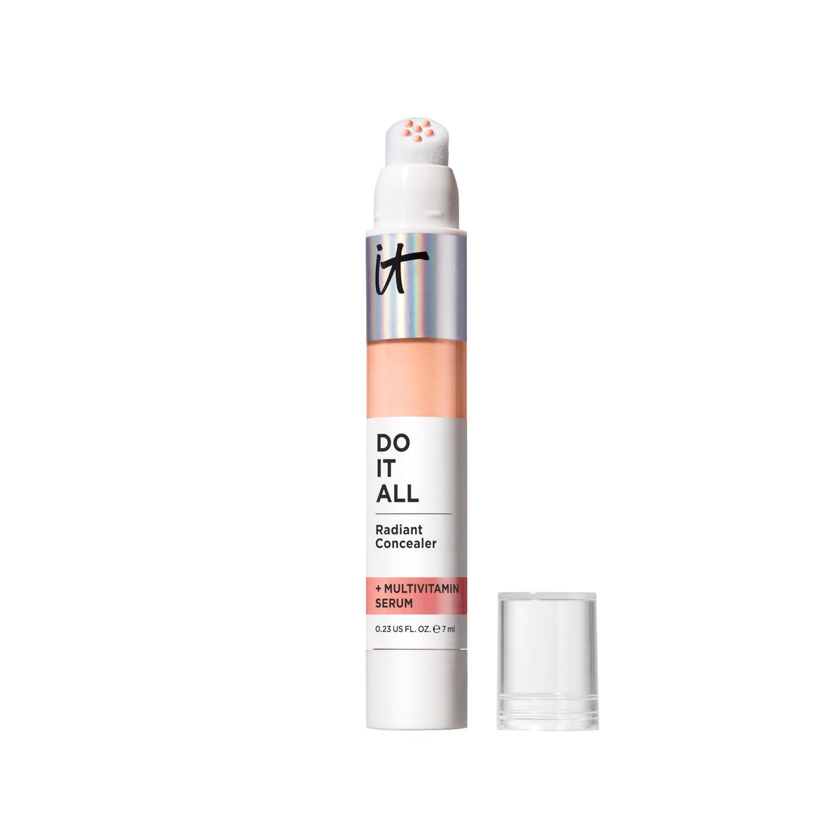 IT Cosmetics Do It All Radiant Concealer tube and applicator for precise spot coverage.