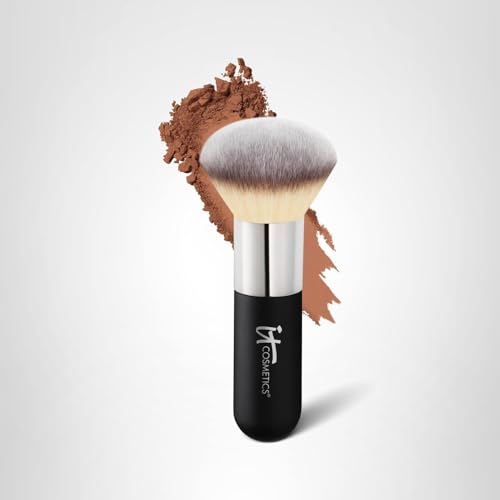 IT Cosmetics Heavenly Luxe Airbrush Powder & Bronzer Brush #1 cleaning routine with gentle cleanser
