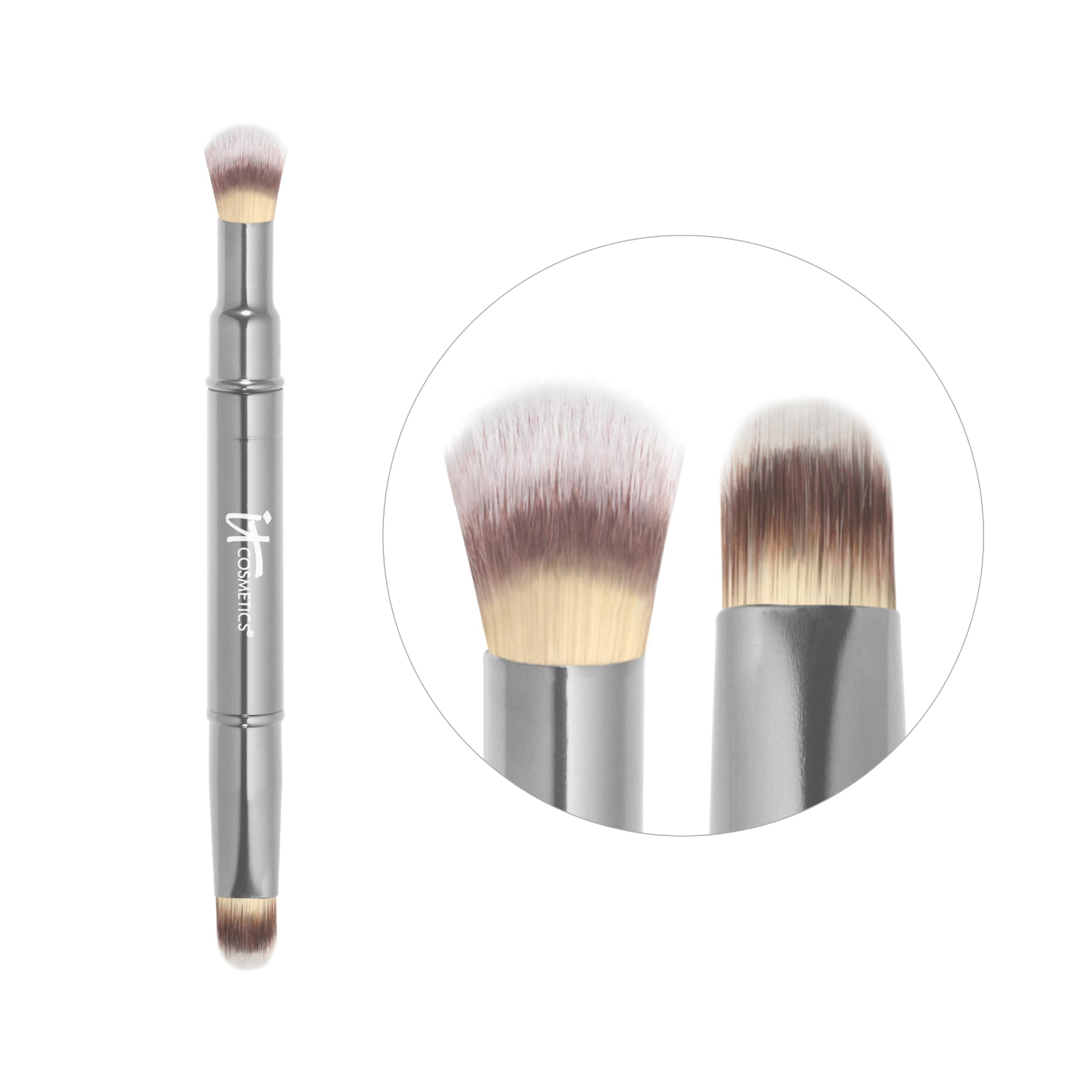 IT Cosmetics Heavenly Luxe Dual Airbrush Concealer Brush #2 soft, plush bristles