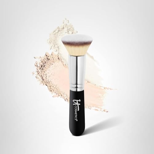 IT Cosmetics brush for complete face application with smooth finish