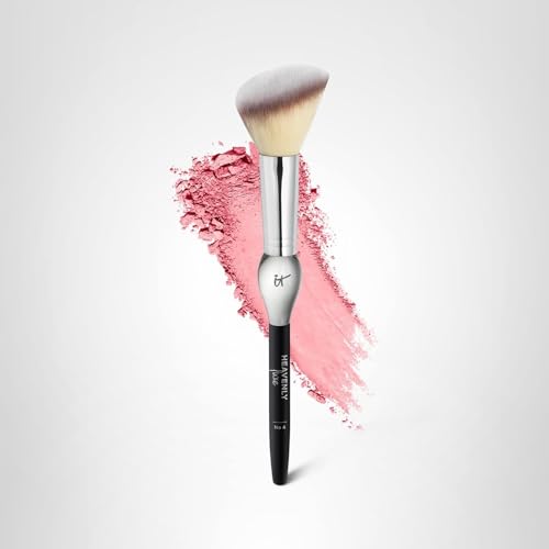 IT Cosmetics Heavenly Luxe French Boutique Blush Brush #4 packaging-ready design for travel beauty kit.