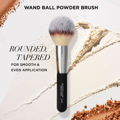 IT Cosmetics Heavenly Luxe Wand Ball Brush soft bristles deliver gentle, flawless powder application
