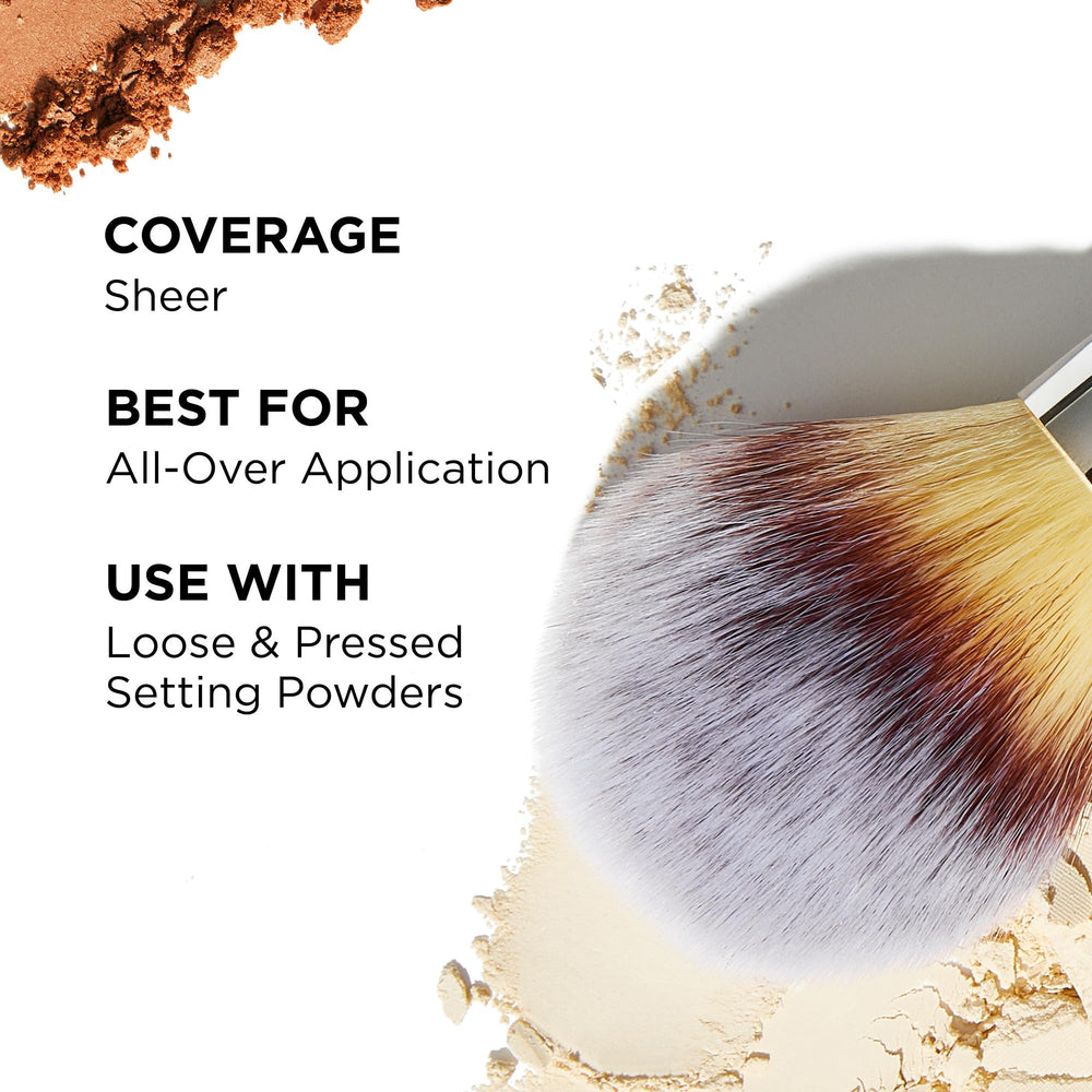IT Cosmetics Heavenly Luxe Wand Ball Brush soft-touch handle enables comfortable, extended use