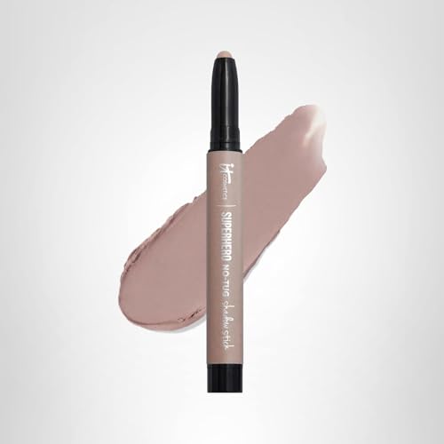 IT Cosmetics No-Tug Waterproof Taupe Cream Eyeshadow Stick daily look for subtle definition.
