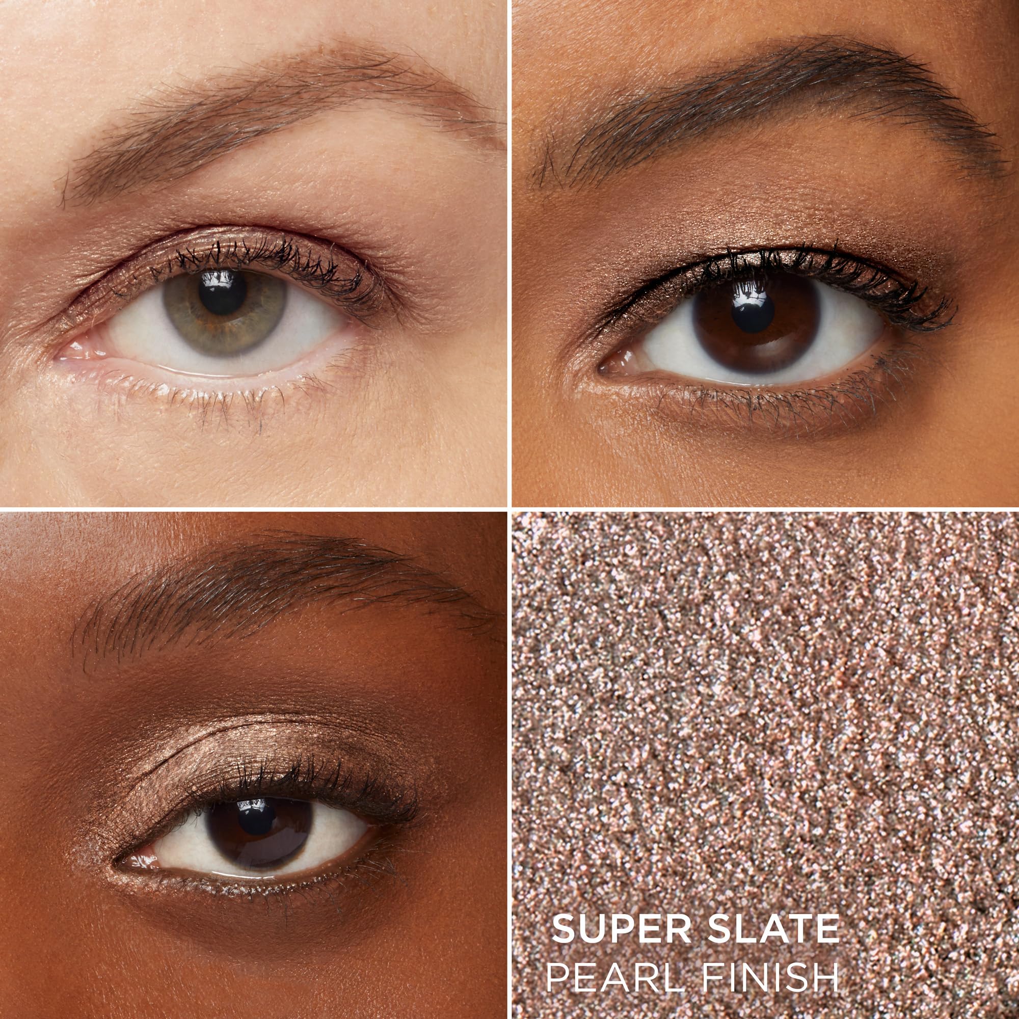IT Cosmetics Superhero No-Tug Shadow Stick Super Slate twist-cap close-up shows portable application.