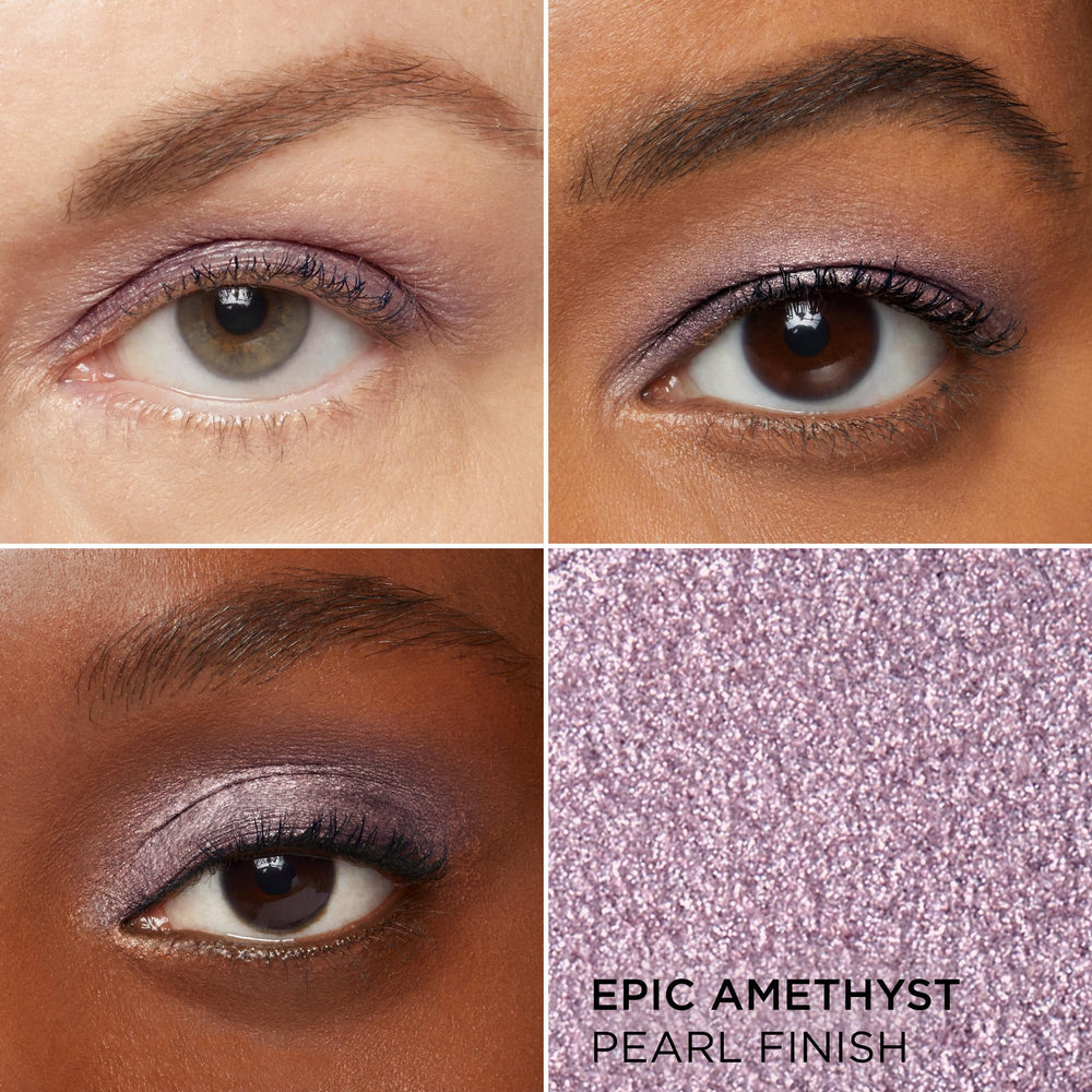 IT Cosmetics Shadow Stick Lavender Pearl application with soft shimmer