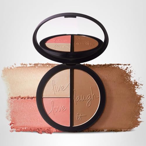 IT Cosmetics Your Most Beautiful You swirls bronzer and luminizer for a soft bronze glow