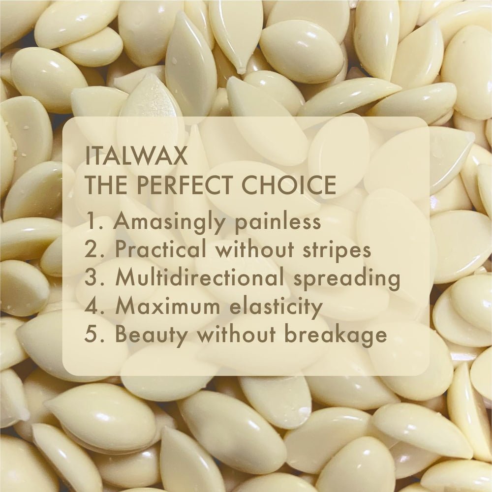 Italwax bikini area waxing safe use for precise bikini-line hair removal.