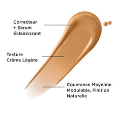 IT Cosmetics Bye Bye Dark Spots Concealer + Brightening Serum built-in kabuki brush close-up for easy blending.