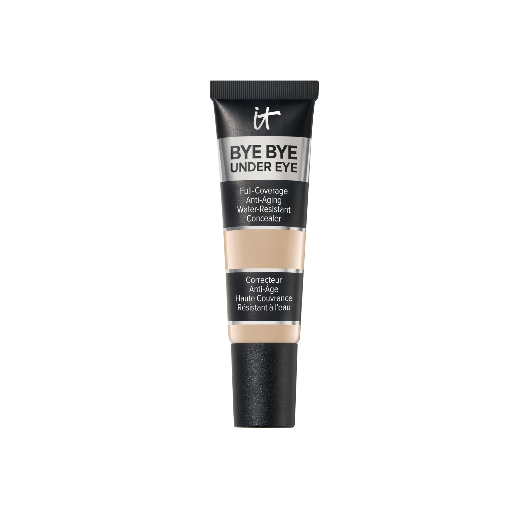 IT Cosmetics Bye Bye Under Eye Concealer Light Natural bottle offers long-lasting coverage.