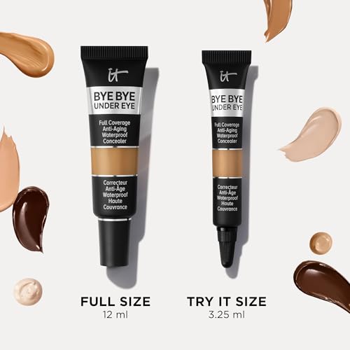 IT Cosmetics Bye Bye Under Eye Concealer Light Nude portrait highlight under-eye coverage