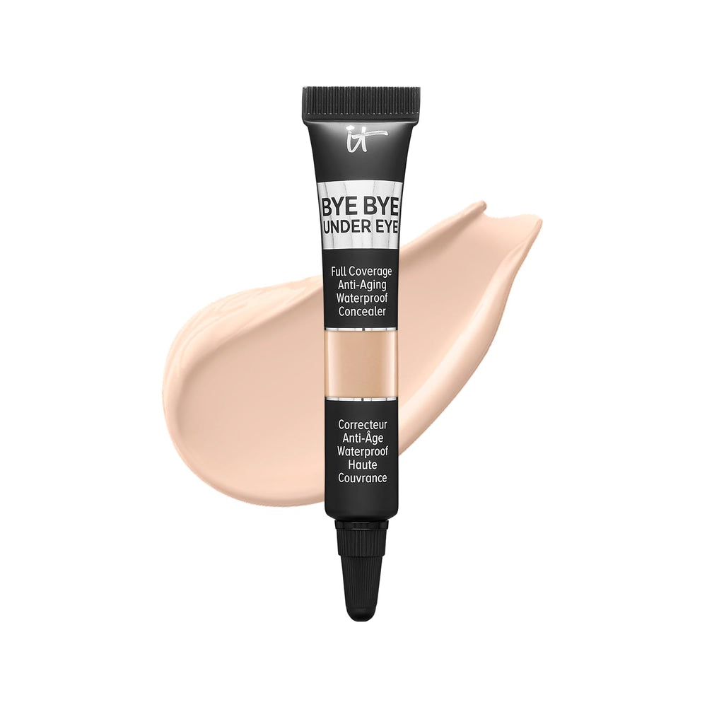 IT Cosmetics Bye Bye Under Eye Concealer Travel bottle with water-resistant, long-wear coverage.