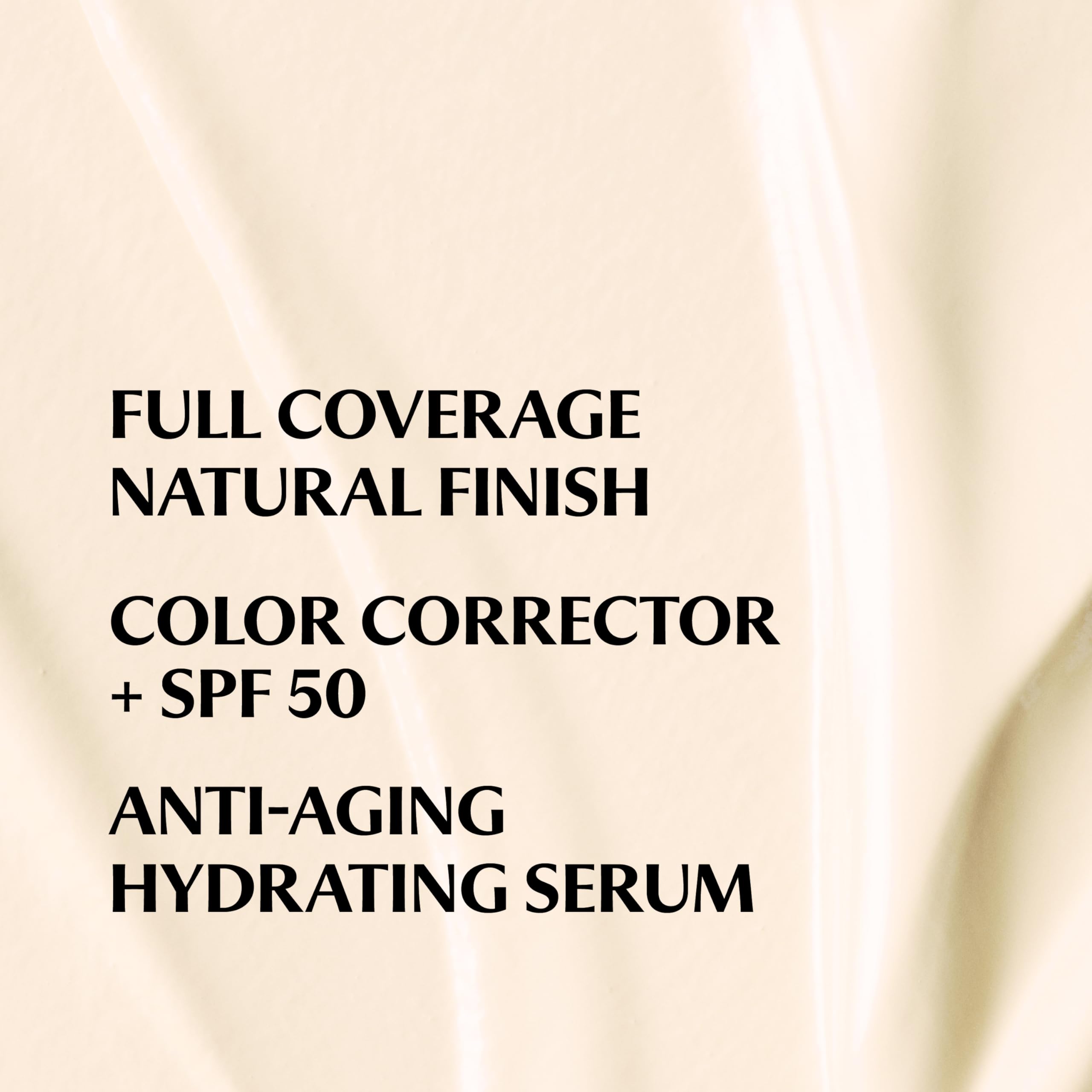 IT Cosmetics CC+ Cream SPF 50+ labeling close-up for sun protection.